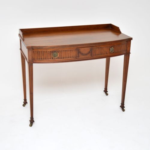 Antique Edwardian Mahogany Writing Table
