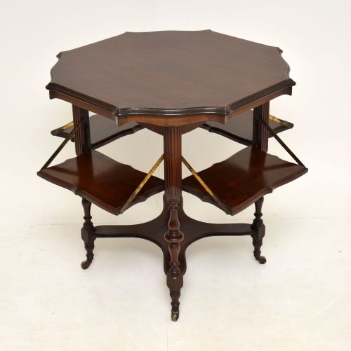 Antique Victorian Mahogany Occasional Table