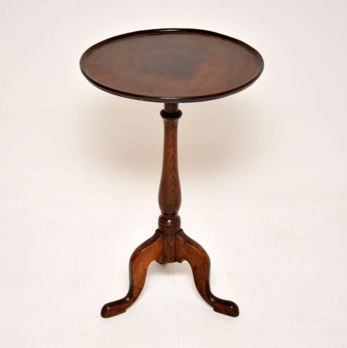 Antique Georgian Mahogany Occasional Side Table
