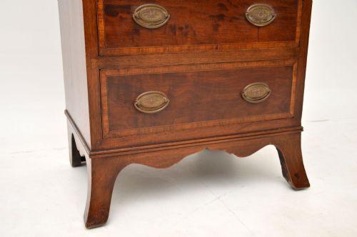fig 1. Antique Edwardian Inlaid Mahogany Chest of Drawers