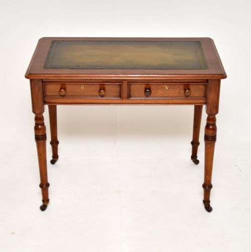 fig 1. Antique Victorian Mahogany Writing Table