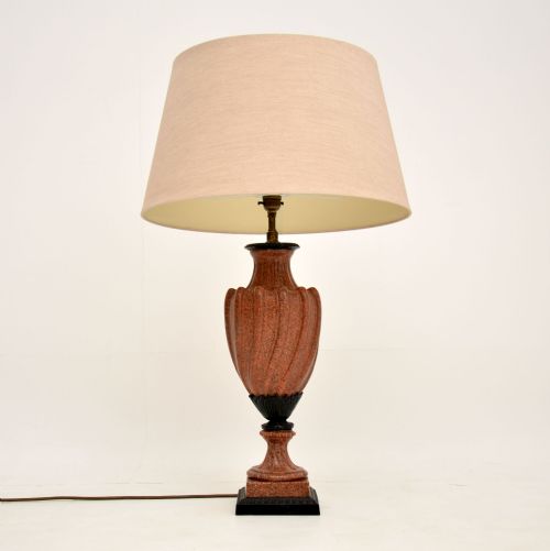 Antique Marble Table Lamp
