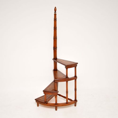 fig 1. Antique Georgian Style Library Steps