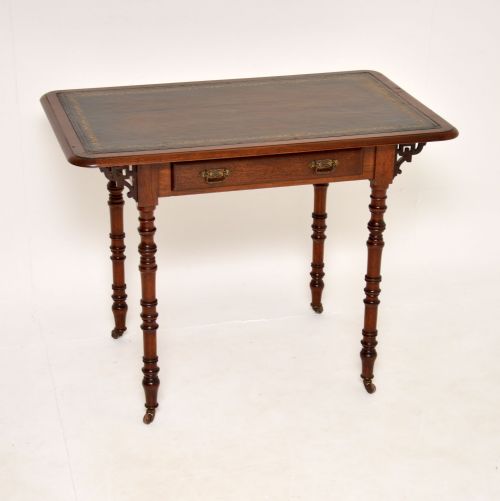 Antique Victorian Mahogany Writing Table