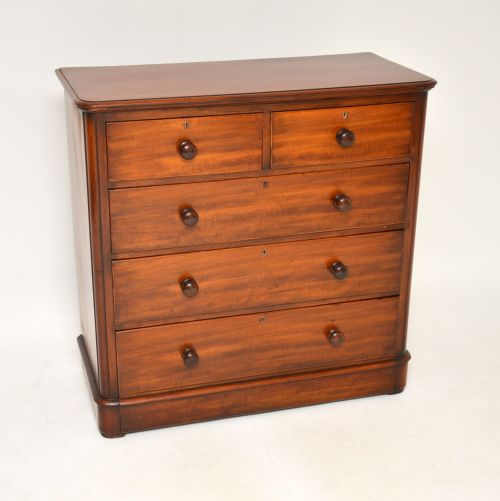 Antique Victorian Mahogany Chest of Drawers