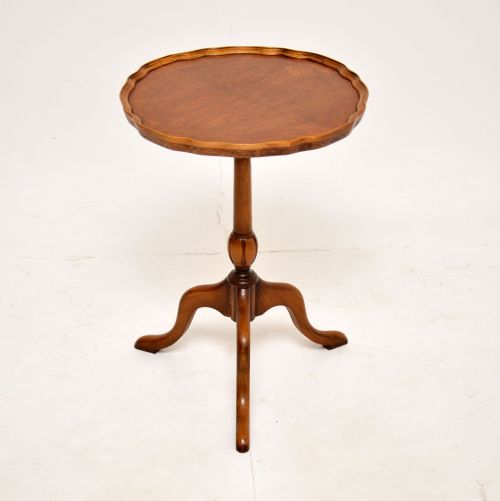 Antique Burr Walnut Wine Table