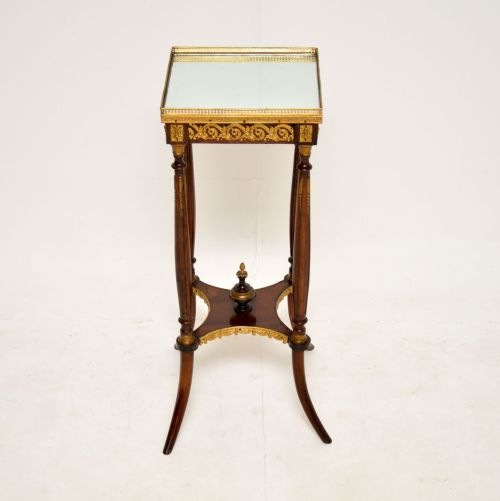 fig 1. Antique French Mirror Top Occasional Table