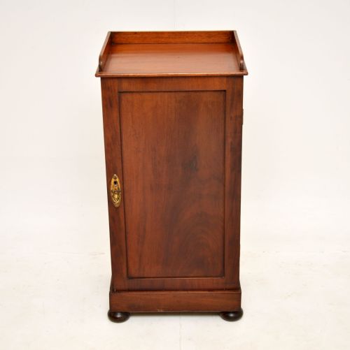 fig 1. Antique Victorian Mahogany Side Cabinet