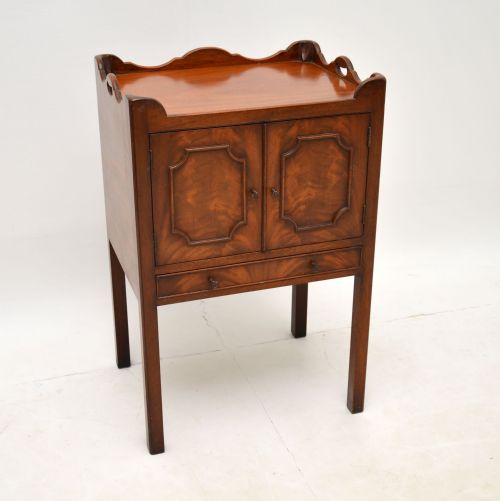Antique Chippendale Style Mahogany Side Cabinet
