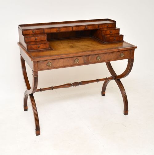Antique Mahogany Escritoire Writing Desk