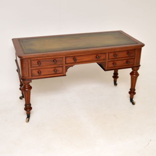 Antique Victorian Mahogany Desk