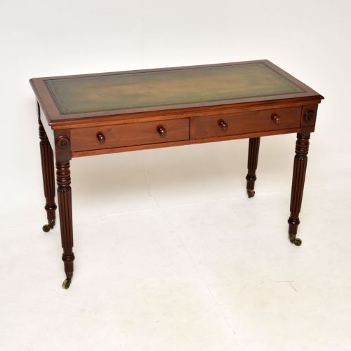 Antique Victorian Mahogany Writing Desk