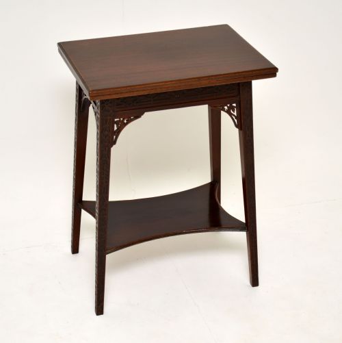 Antique Edwardian Mahogany Tea or Card Table