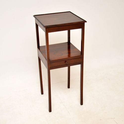 Antique Georgian Mahogany Side Table