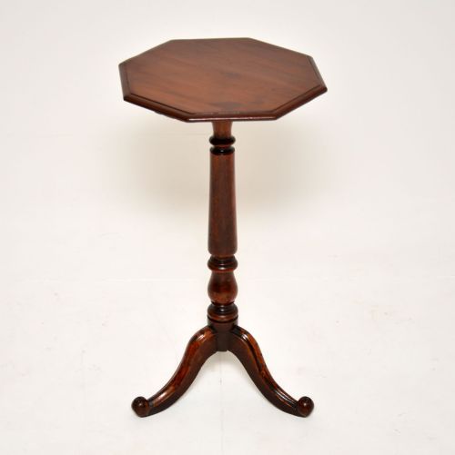 Antique Victorian Mahogany Occasional Side Table
