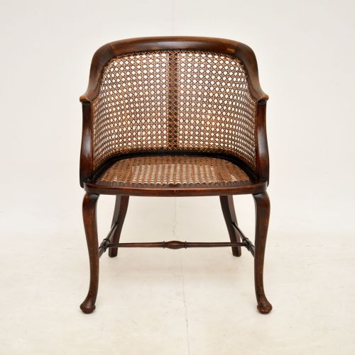 fig 1. Antique Edwardian Cane Side Chair
