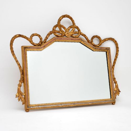 Antique French Giltwood Mirror

