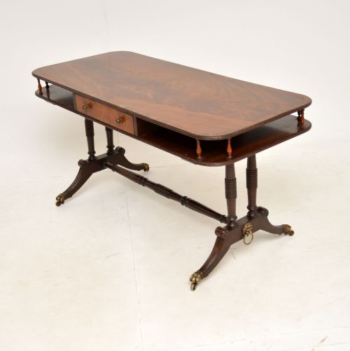 fig 1. Antique Mahogany Coffee Table
