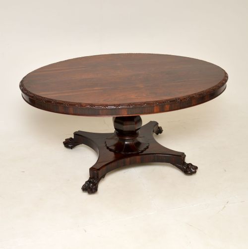 Antique William IV Rosewood Dining Table
