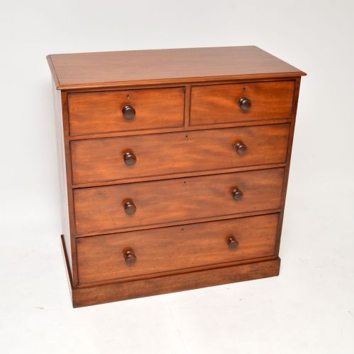 Antique Victorian Mahogany Chest of Drawers

