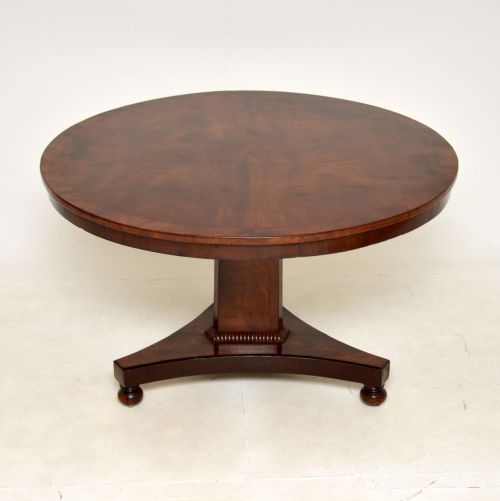 fig 1. Antique William IV Mahogany Dining Table