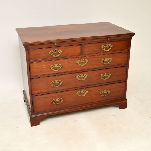 Antique Georgian Period Mahogany Chest of Drawers
