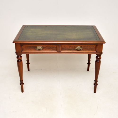 fig 1. Antique Victorian Mahogany Writing Table / Desk