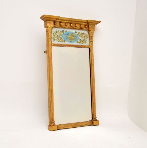 Antique Regency Gilt Wood Mirror