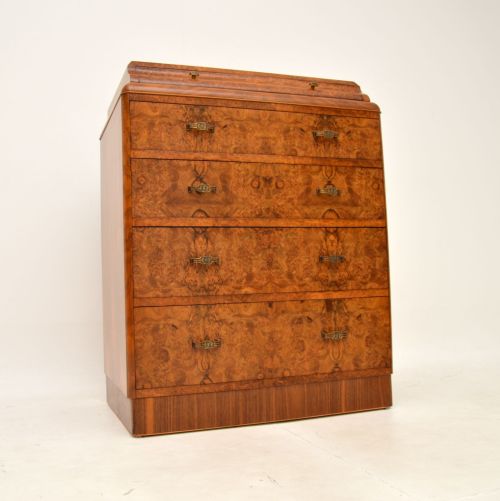 Art Deco Burr Walnut Chest of Drawers
