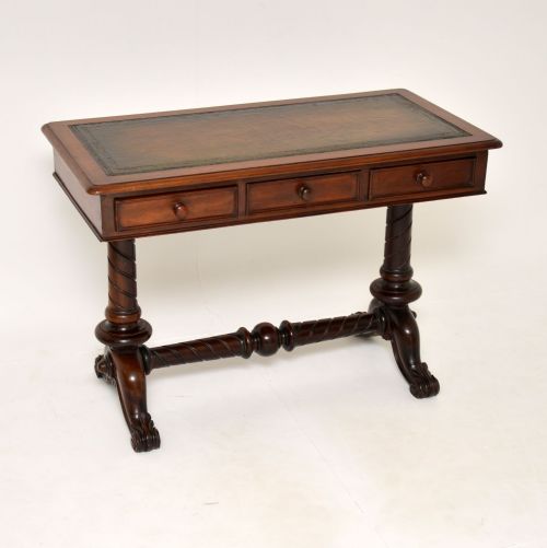 Antique William IV Mahogany Writing Table
