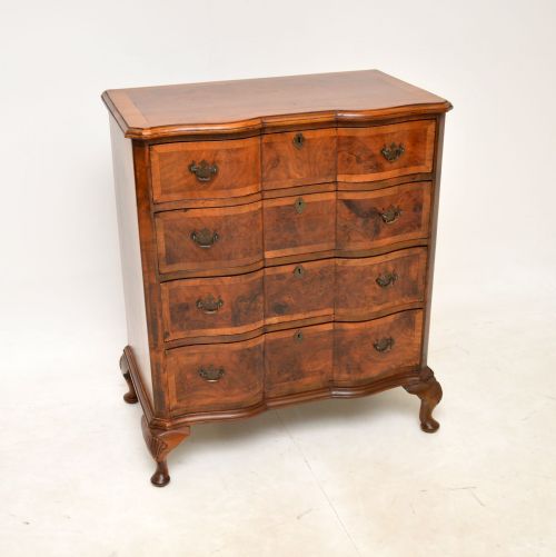 Antique Burr Walnut Chest of Drawers
