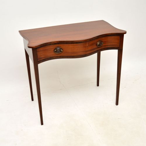 Antique Georgian Period Mahogany Console Table
