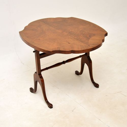Antique Walnut Flip Top Side / Coffee Table
