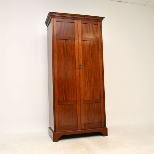 Antique Mahogany Wardrobe / Hall Cupboard
