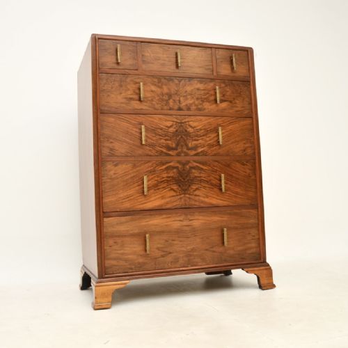 Art Deco Burr Walnut Chest of Drawers
