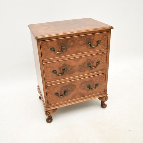 Antique Burr Walnut Chest of Drawers
