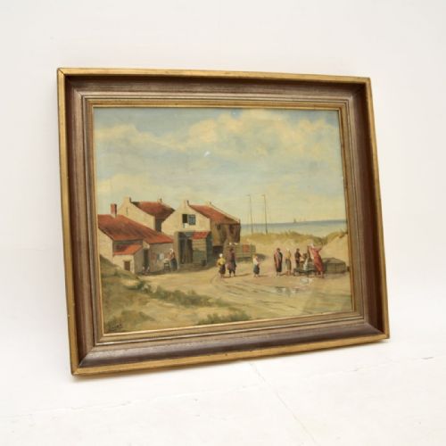 Antique Landscape Oil Painting
