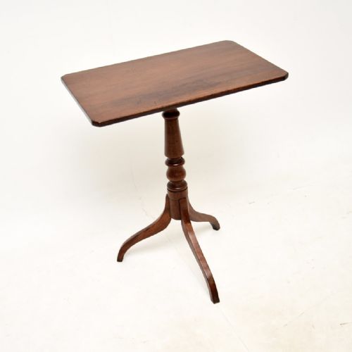 Antique Regency Period Mahogany Side Table
