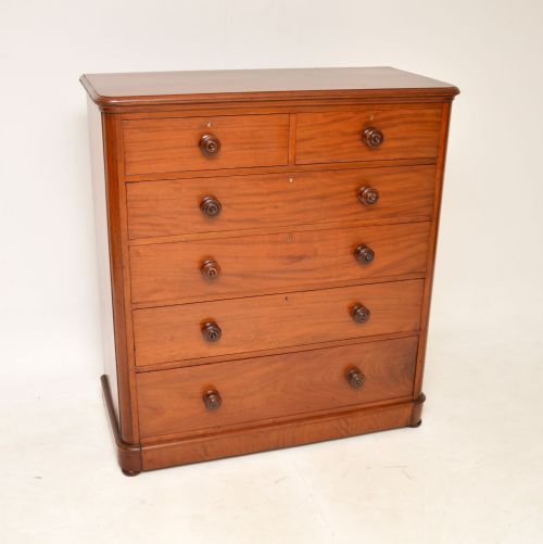 Antique Victorian Mahogany Chest of Drawers
