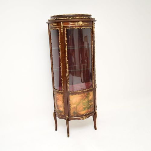 Antique French Ormolu Mounted Display Cabinet
