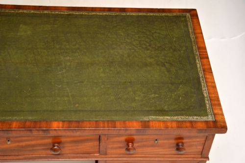 fig 2. Antique Victorian Mahogany Architects Desk