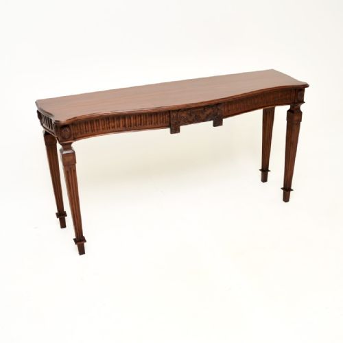 Antique Edwardian Mahogany Console Table
