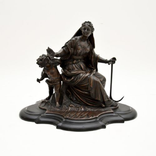 Antique French Bronze Sculpture
