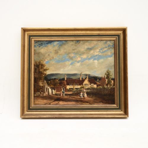 Antique 19th Century Oil Painting
