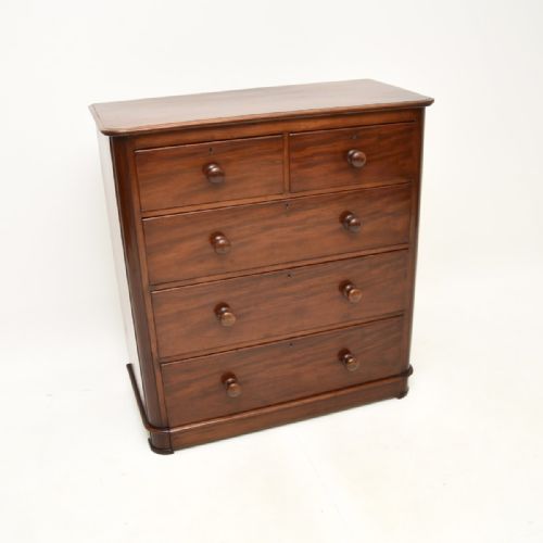 Antique Victorian Mahogany Chest of Drawers

