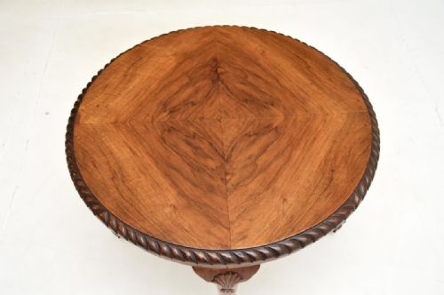 fig 1. Antique Figured Walnut Coffee Table