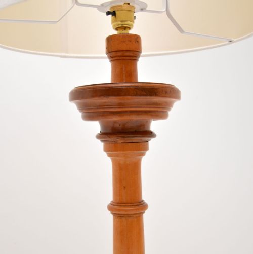 PAIR OF ANTIQUE VICTORIAN FLOOR LAMPS - ADDITIONAL PHOTO 4