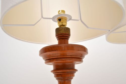 PAIR OF ANTIQUE VICTORIAN FLOOR LAMPS - ADDITIONAL PHOTO 8