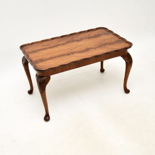 Antique Mahogany Pie Crust Coffee Table
