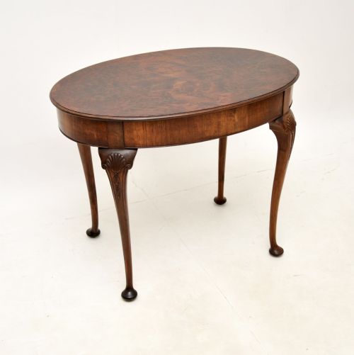 Antique Burr Walnut Occasional Table
